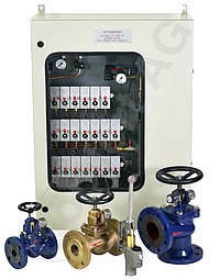 SOS valves / Quick closing system: Cabinet, quick closing valves, sos valvesin straight type and angle type, pump unit station