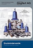 Pressure reducing valves PR valves