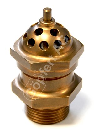 Vacuum valve brass BGV 414212