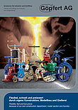 Imagebroschüre der Göpfert AG Armaturenfabrik und Metallgiesserei