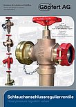 Hose pressure regulating valves / Hose pressure regulator valves / PR valves / gunmetal