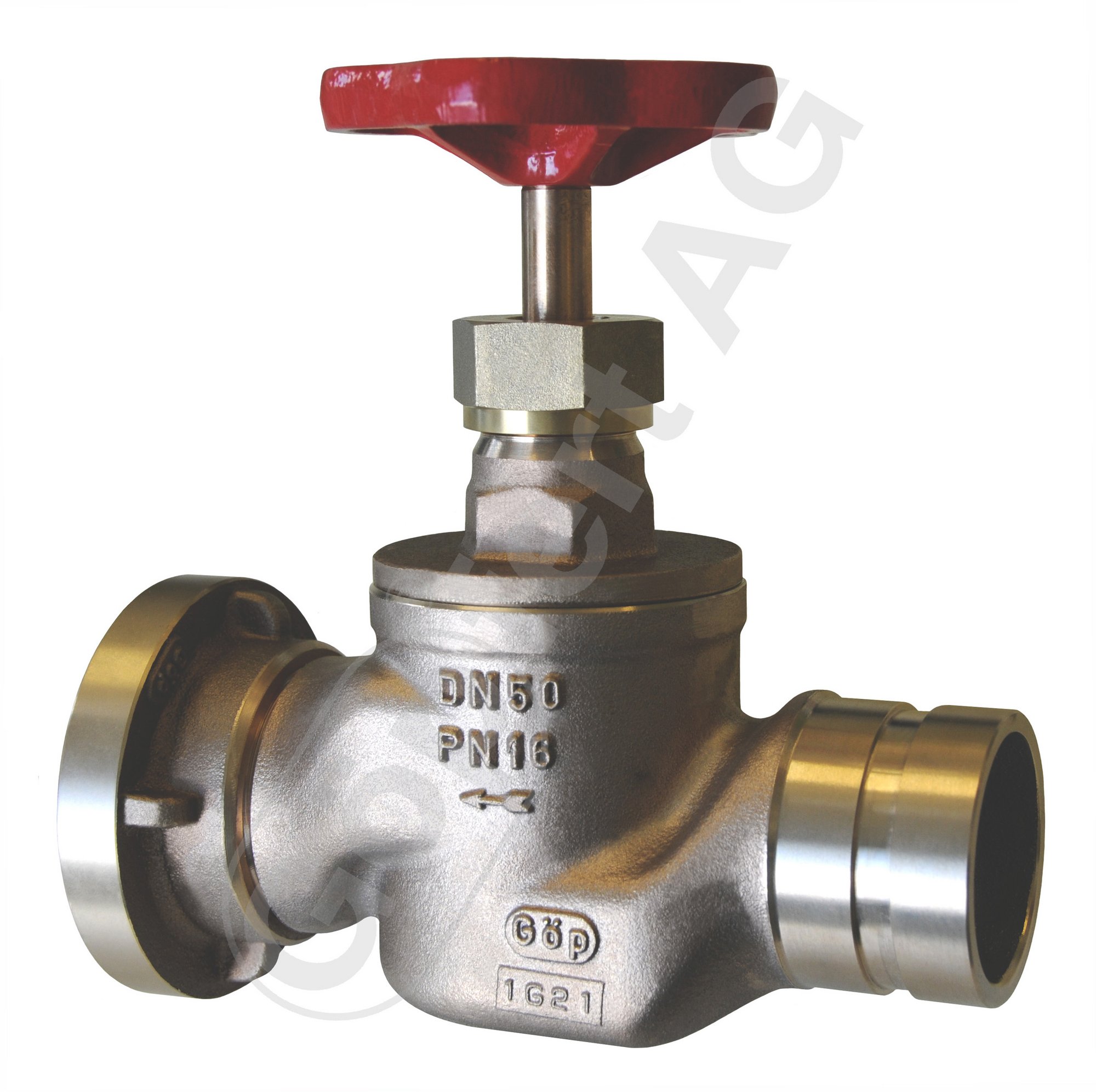 Göpfert AG Landing valves with clamp coupling