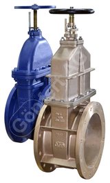 Gate valves in many different designs